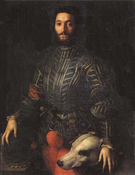 Agnolo Bronzino Portrait of Guidubaldo della Rovere France oil painting art